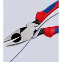 Knipex 09 12 240 erő kombinált fogó ("Lineman's Pliers" Amerikai modell, 240 mm)