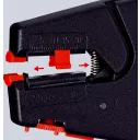 Knipex 12 40 200 önbeálló huzalcsupaszító fogó (0,03-10 mm2)(200 mm)