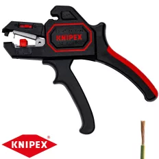   Knipex 12 62 180  automatikus huzalcsupaszító fogó (0,2-6 mm2)(180 mm)