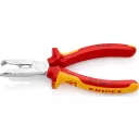 Knipex 13 46 165 csupaszító-köpenyeltávolító fogó oldalvágóval (VDE, 165 mm)