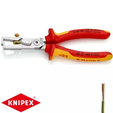   Knipex 13 66 180 Strix huzalcsupaszító fogó kábelvágóval (VDE, 180 mm)