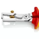 Knipex 13 66 180 Strix huzalcsupaszító fogó kábelvágóval (VDE, 180 mm)