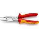 Knipex 13 86 200 elektromos szerelő fogó (VDE, 200 mm)