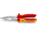 Knipex 13 86 200 elektromos szerelő fogó (VDE, 200 mm)