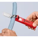 Knipex 16 20 165 kábelcsupaszító kábelkéssel (Ø 8-28 mm)(165 mm)