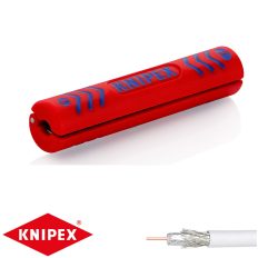   Knipex 16 60 100  szigetelés eltávolító koax kábelekhez (100 mm)