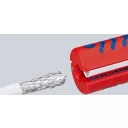 Knipex 16 60 100  szigetelés eltávolító koax kábelekhez (100 mm)