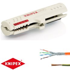   Knipex 16 65 125  csupaszító szerszám adat- és vezérlő kábelekhez (125 mm)