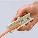 Knipex 16 65 125  csupaszító szerszám adat- és vezérlő kábelekhez (125 mm)