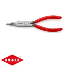   Knipex 25 01 160 félkerek csőrű fogó vágóéllel (160 mm)
