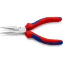 Knipex 25 05 160 félkerek csőrű fogó vágóéllel (krómozott, 160 mm)