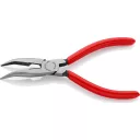 Knipex 25 21 160 hajlított félkerek csőrű fogó vágóéllel (160 mm)