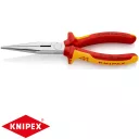 Knipex 26 16 200 fékerek csőrű fogó vágóéllel (VDE, 200 mm)
