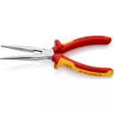 Knipex 26 16 200 fékerek csőrű fogó vágóéllel (VDE, 200 mm)