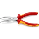 Knipex 26 26 200 hajlított fékerek csőrű fogó vágóéllel (VDE, 200 mm)