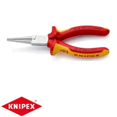 Knipex 30 36 160 hosszú kerek csőrű fogó (VDE, 160 mm)
