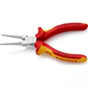 Knipex 30 36 160 hosszú kerek csőrű fogó (VDE, 160 mm)