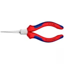 Knipex 31 15 160 tűhegyű hosszú laposfogó, krómozott, 2K nyél (160 mm)