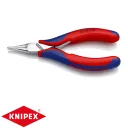 Knipex 35 12 115 elektronikai markoló fogó (széles lapos pofával)(115 mm)