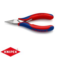  Knipex 35 22 115 elektronikai markoló fogó (félkerek hegyes pofával)(115 mm)