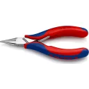 Knipex 35 22 115 elektronikai markoló fogó (félkerek hegyes pofával)(115 mm)