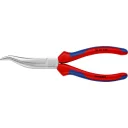 Knipex 38 35 200 könyökös félkerek csőrű fogó (krómozott, 200 mm)