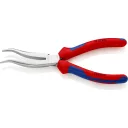 Knipex 38 35 200 könyökös félkerek csőrű fogó (krómozott, 200 mm)