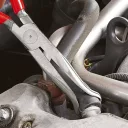 Knipex 38 91 200 félkerek csőrű fogó kerek komponensekhez (200 mm)