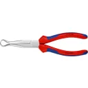 Knipex 38 95 200 félkerek csőrű fogó kerek komponensekhez (krómozott 200 mm)