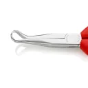 Knipex 38 95 200 félkerek csőrű fogó kerek komponensekhez (krómozott 200 mm)