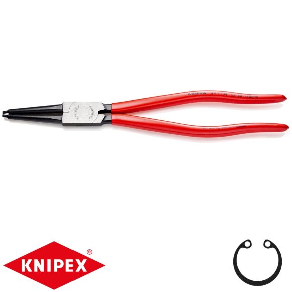 Knipex 44 11 J4 Seeger-gyűrű fogó (belső 85-140 mm, egyenes, 320 mm)