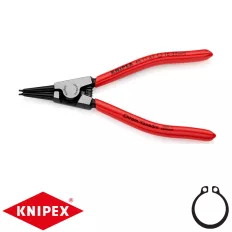   Knipex 46 11 A1 Seeger-gyűrű fogó (külső 10-25 mm, egyenes, 140 mm)