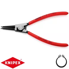   Knipex 46 11 A2 Seeger-gyűrű fogó (külső 19-60 mm, egyenes, 180 mm)