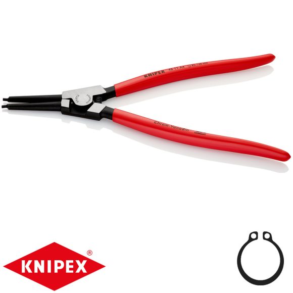 Knipex 46 11 A4 Seeger-gyűrű fogó (külső 85-140 mm, egyenes, 320 mm)