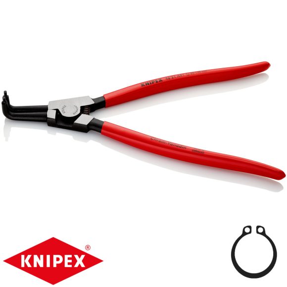 Knipex 46 21 A41 Seeger-gyűrű fogó (külső 85-140 mm, 90 fokos, 300 mm)