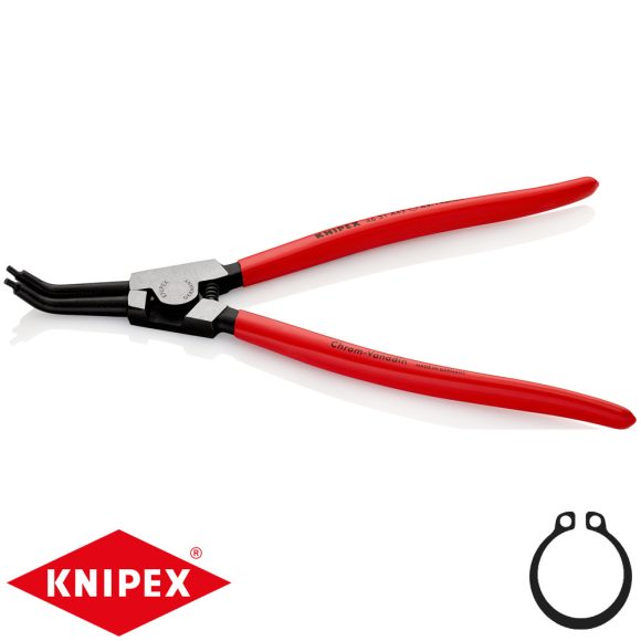 Knipex 46 31 A42 Seeger-gyűrű fogó (külső 85-140 mm, 45 fokos, 310 mm)