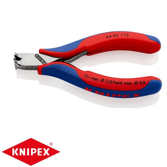 Knipex 64 02 115 elektronikai homlokcsípő fogó (115 mm)