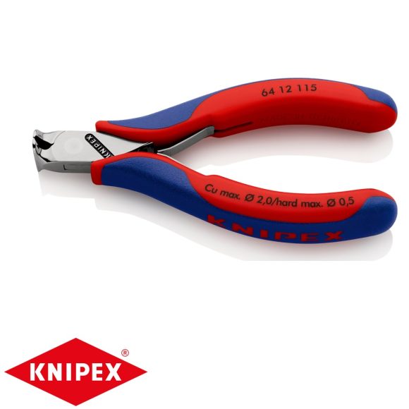 Knipex 64 12 115 elektronikai homlokcsípő fogó (115 mm)