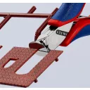 Knipex 64 12 115 elektronikai homlokcsípő fogó (115 mm)