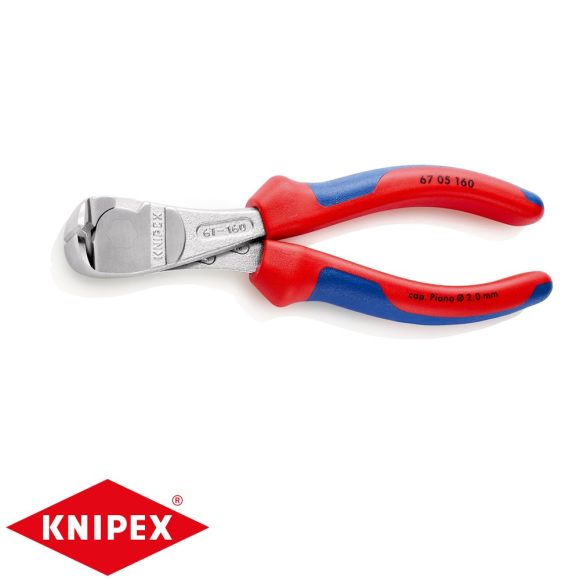 Knipex 67 05 160 erő homlokcsípőfogó (160 mm)