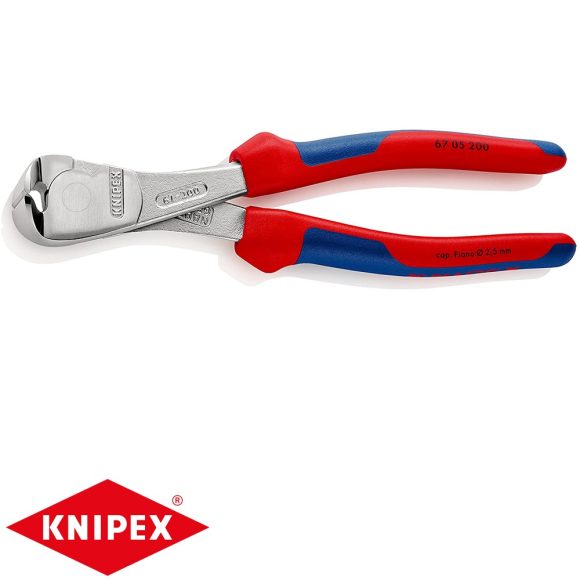 Knipex 67 05 200 erő homlokcsípőfogó (200 mm)