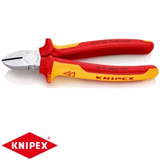 Knipex 70 06 180 oldalcsípő fogó (VDE, 180 mm)
