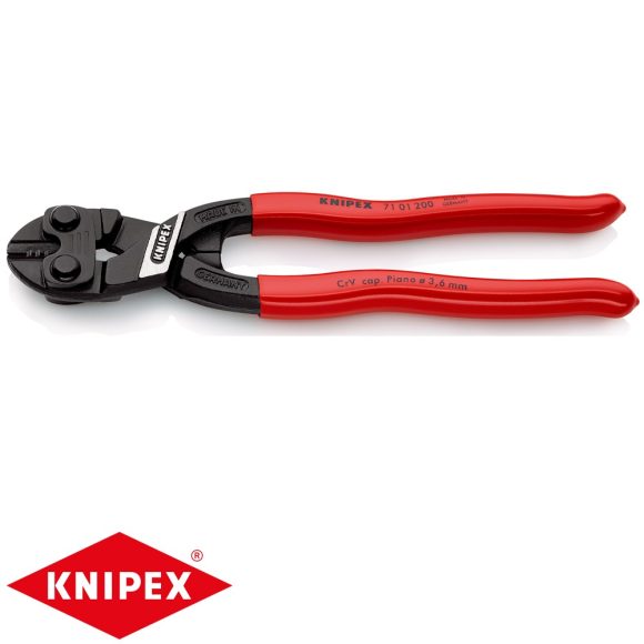 Knipex 71 01 200 CoBolt kompakt csapszegvágó fogó (200 mm)