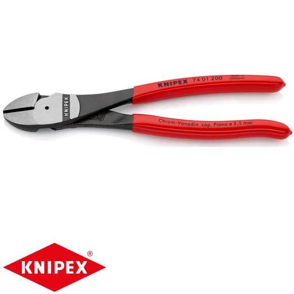 Knipex 74 01 200 erő oldalcsípő fogó (200 mm)