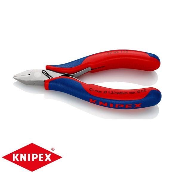 Knipex 77 42 115 elektronikai oldalcsípő fogó (115 mm)