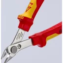 Knipex 78 06 125 Super Knips elektronikai oldalcsípő fogó (VDE, 125 mm)