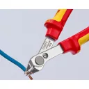Knipex 78 06 125 Super Knips elektronikai oldalcsípő fogó (VDE, 125 mm)