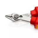 Knipex 78 06 125 Super Knips elektronikai oldalcsípő fogó (VDE, 125 mm)