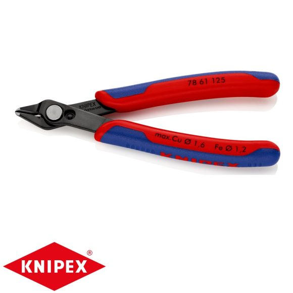 Knipex 78 61 125 Super Knips elektronikai oldalcsípő fogó (125 mm)