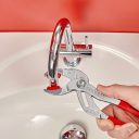 Knipex 81 13 250 szifon- és konnektor fogó (cserélhető pofákkal)(krómozott, 250 mm)